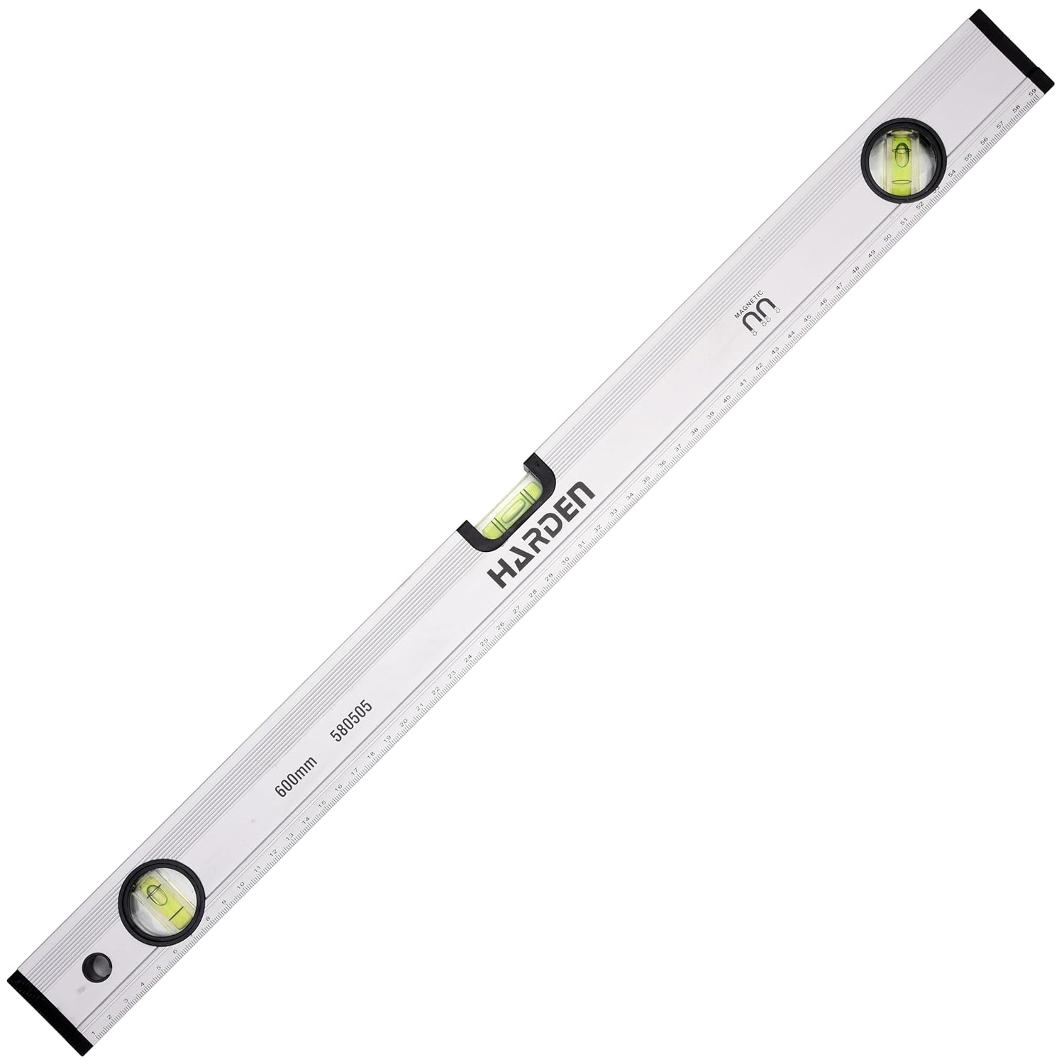 HARDEN Professional Spirit Level Alumonium Body ( 12" | 20" | 24" | 32" | 40" | 48" ), Magnetic Base, High-Visibility Vials; Model: 580503 580508_img_11