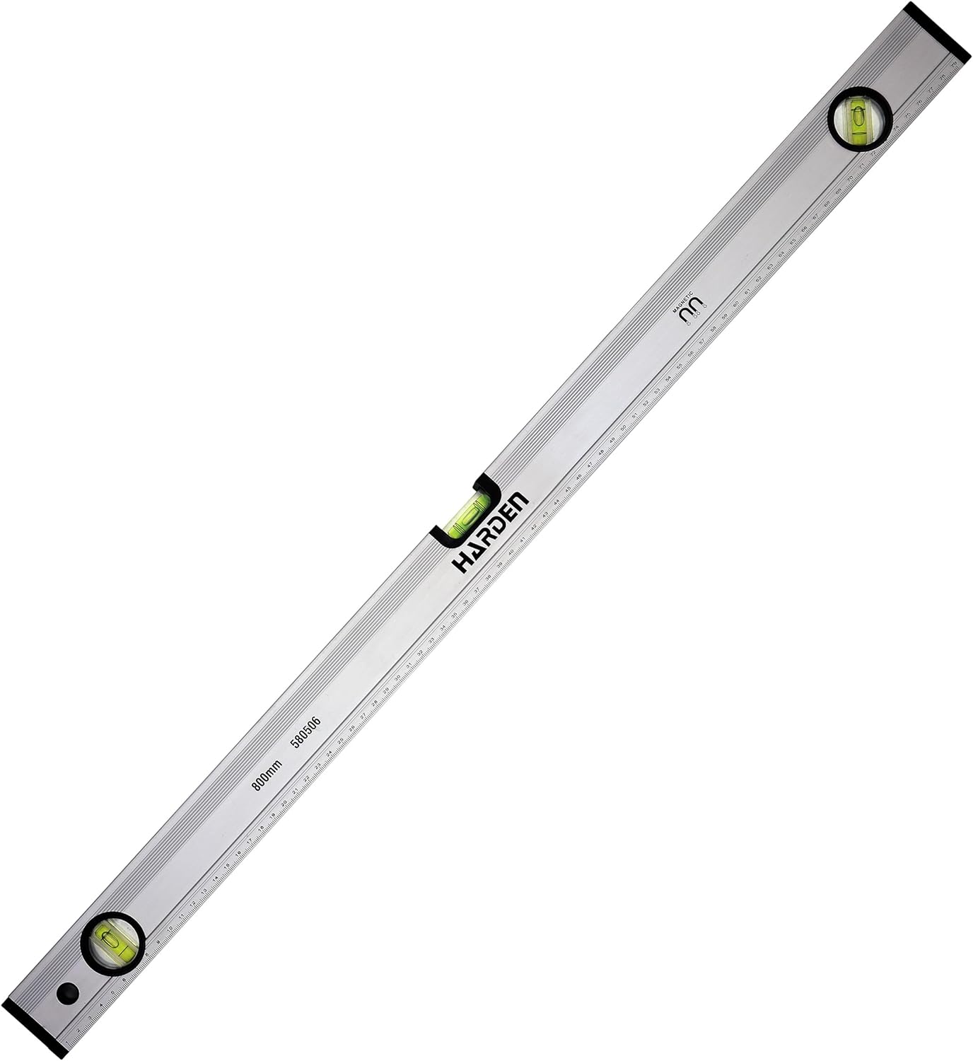 HARDEN Professional Spirit Level Alumonium Body ( 12" | 20" | 24" | 32" | 40" | 48" ), Magnetic Base, High-Visibility Vials; Model: 580503 580508_img_12