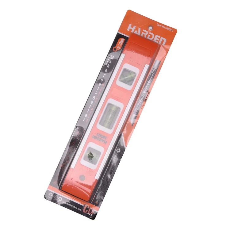 HARDEN 9" Torpedo Level | Magnetic | Aluminum Rail with ABS Case | 3 High-Visibility Vials | Model: 580521_img_7