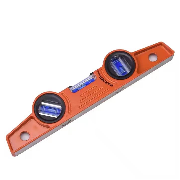 HARDEN 10” Torpedo Aluminum Level | Magnetic | Multi-Angle Measurement | 3 High-Visibility Vials | Model: 580522