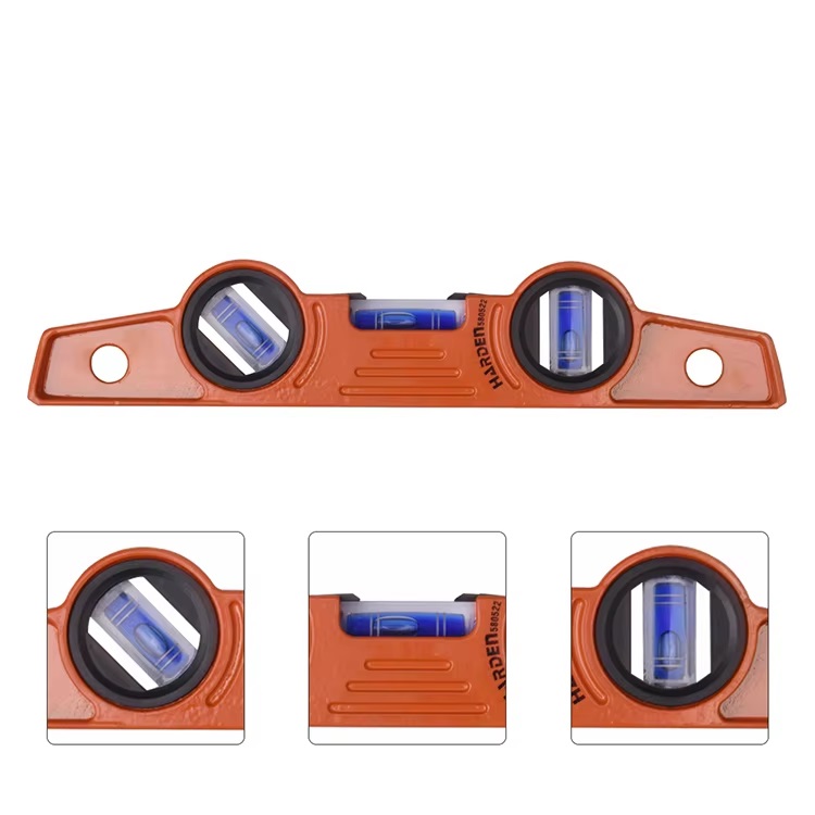 HARDEN 10” Torpedo Aluminum Level | Magnetic | Multi-Angle Measurement | 3 High-Visibility Vials | Model: 580522_img_2