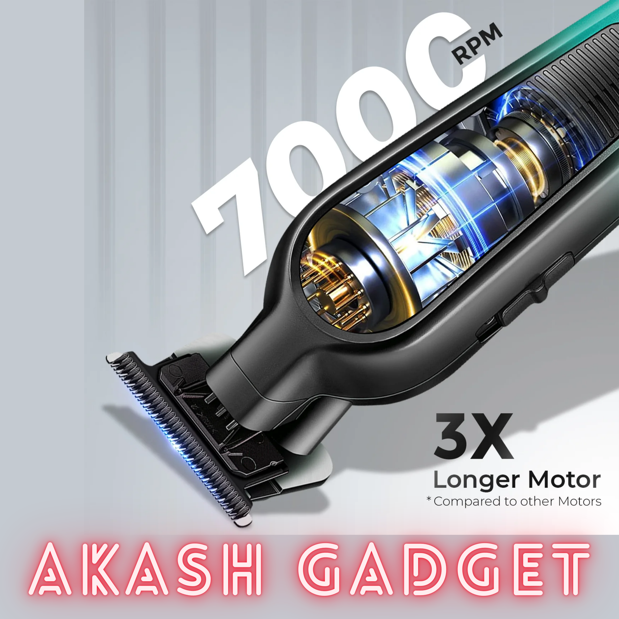 VGR V-996 Rechargeable Professional Hair Clipper and Trimmer For Men_img_10