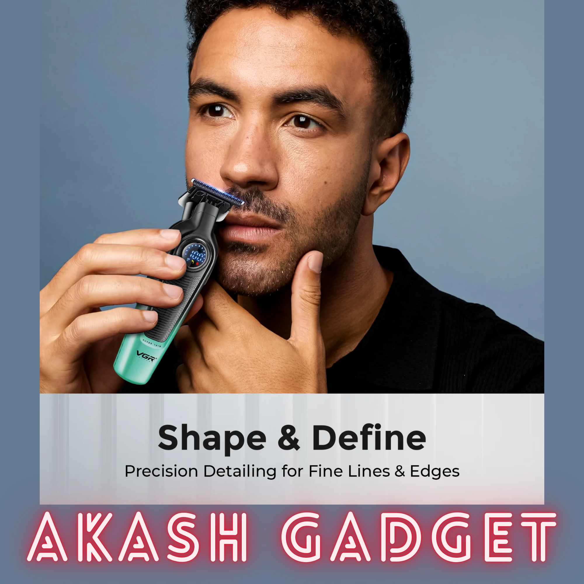 VGR V-996 Rechargeable Professional Hair Clipper and Trimmer For Men_img_22