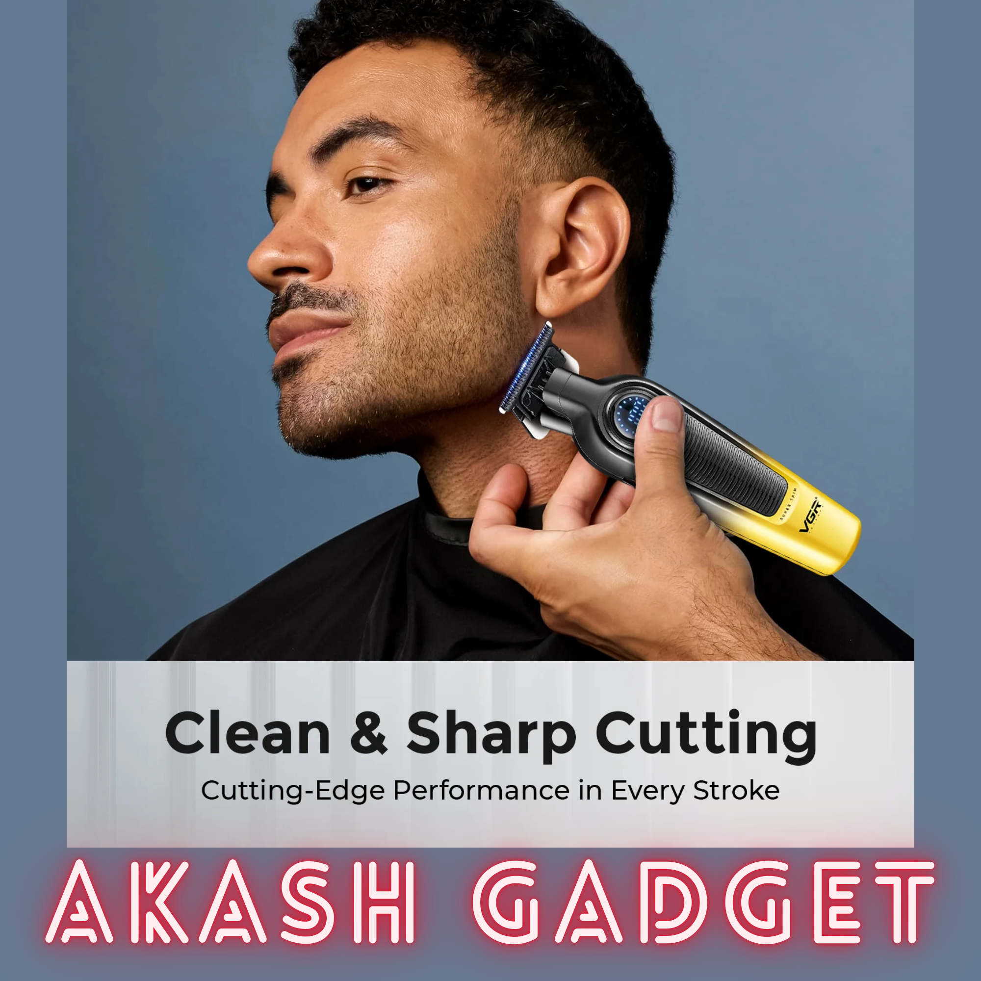 VGR V-996 Rechargeable Professional Hair Clipper and Trimmer For Men_img_24