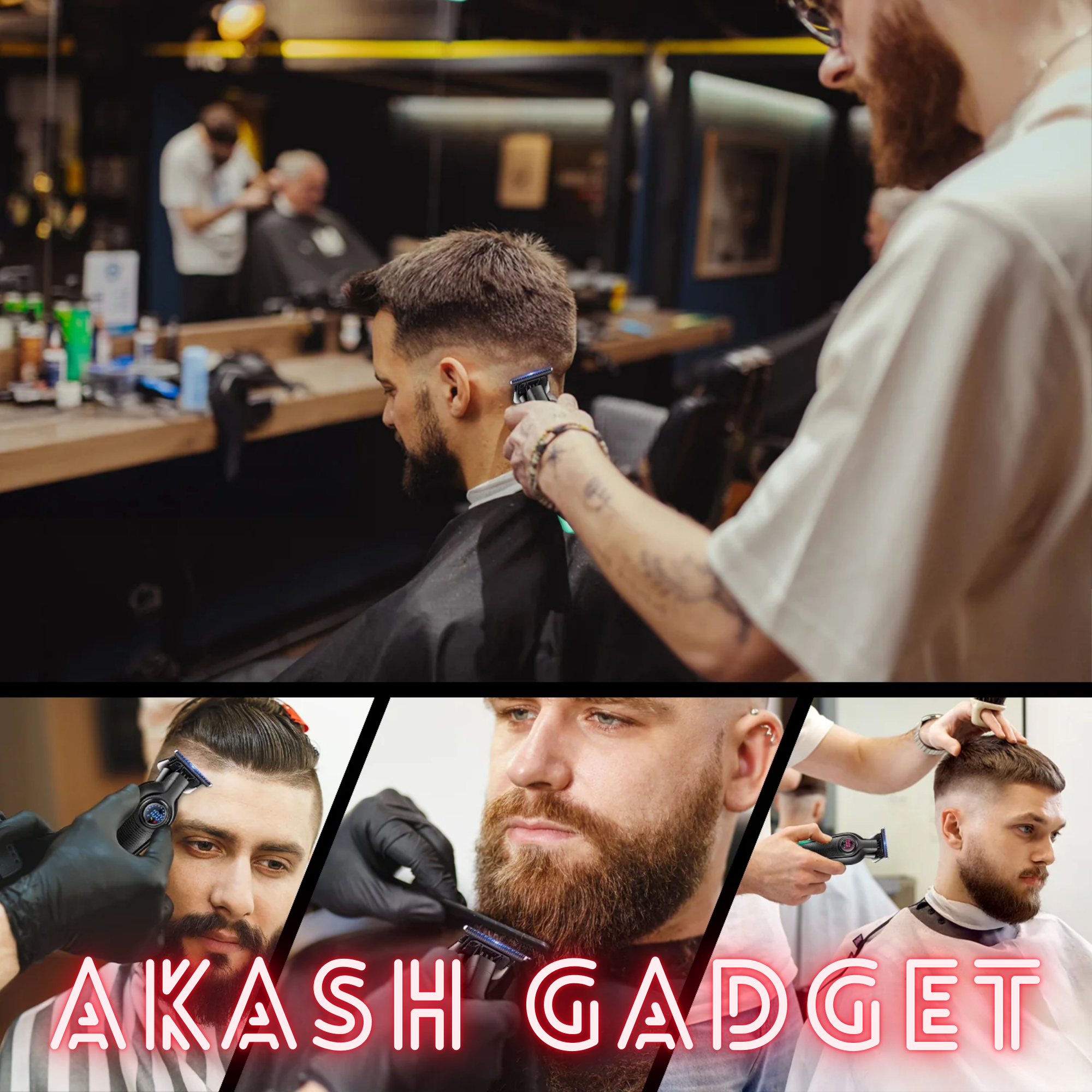 VGR V-996 Rechargeable Professional Hair Clipper and Trimmer For Men_img_25