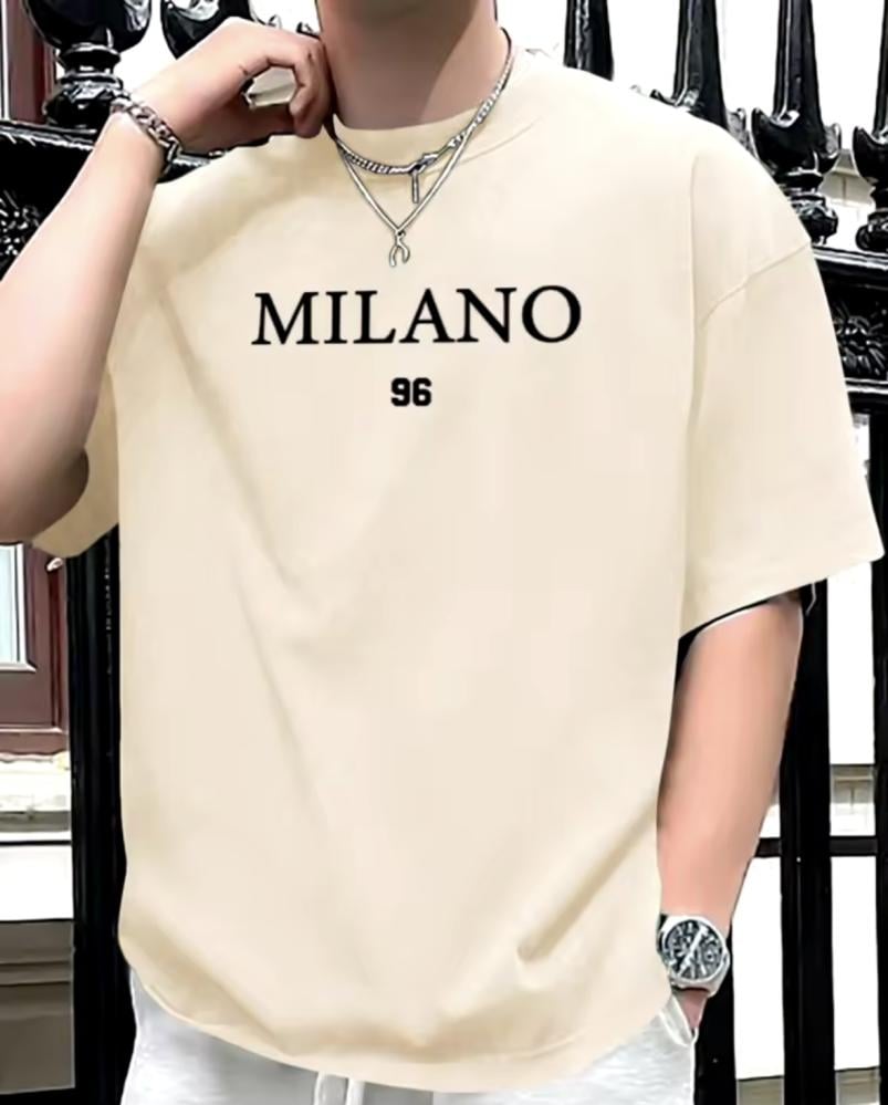 Drop Shoulder Tshirt with DTF Print_img_2