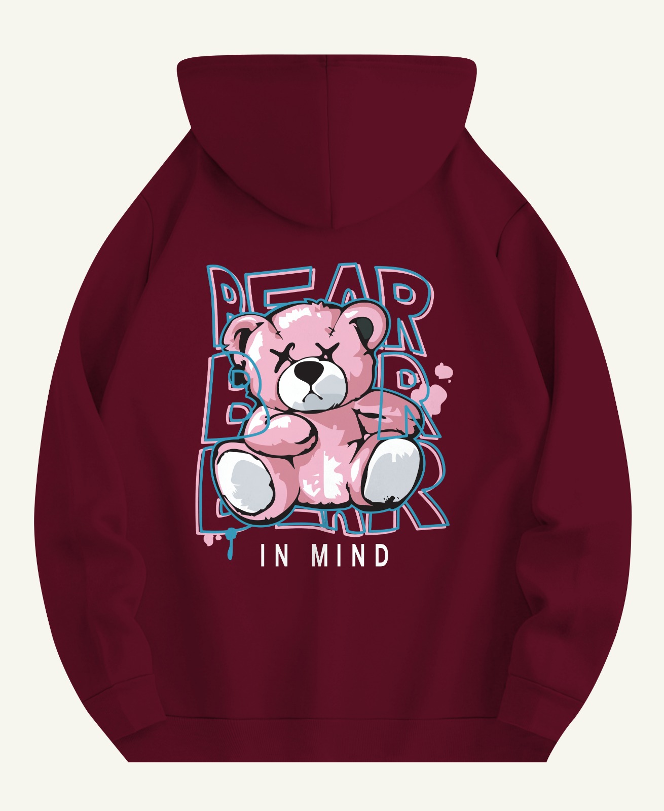 Drop Shoulder Hoodie for Men and Women_img_2