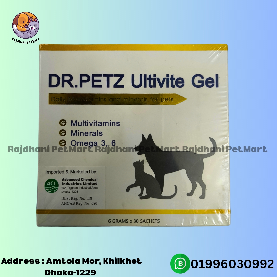 DR. PETZ Ultivite Gel 6gm Per Sachet