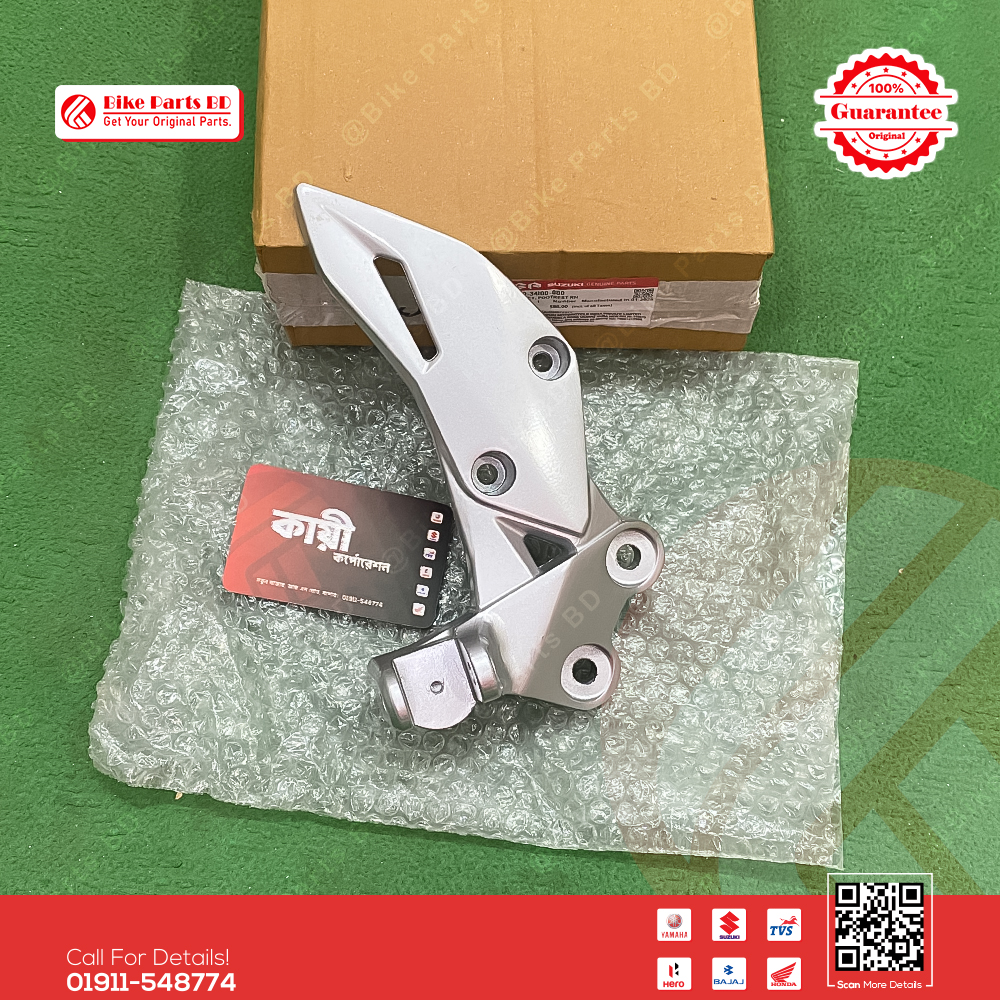 Footrest/Step Holder (RH) for Suzuki Gixxer & Gixxer SF (Old & New Model, Double Disk) bike._img_1