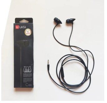 Uiisii c100 Super Bass Stereo In Earphone Any phone - Black_img_0