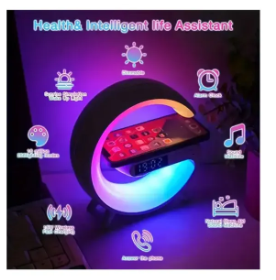 G63 Smart Light Sound Machine  Charging Alarm Clock_img_0