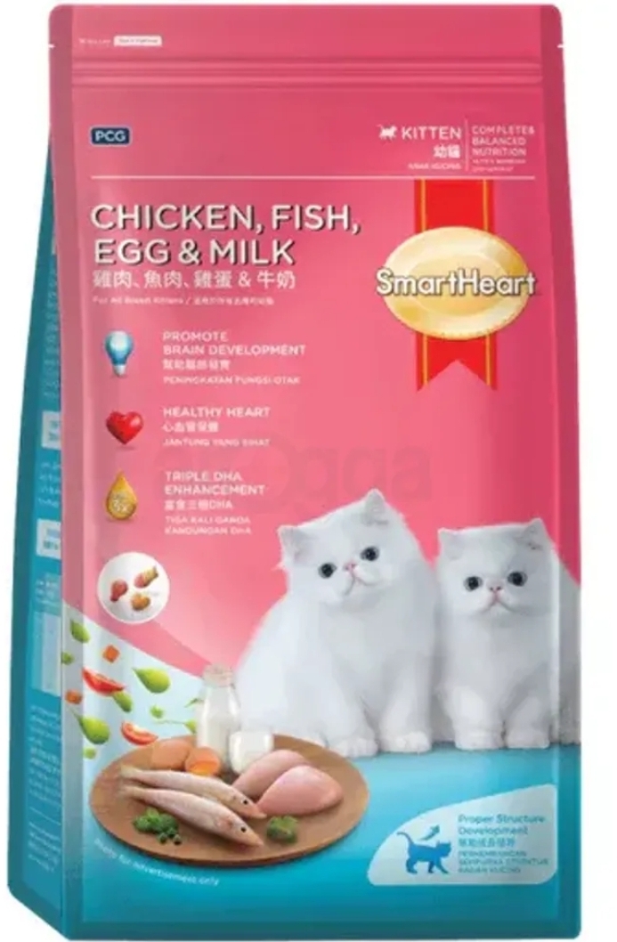 স্মার্ট হেড ক্যাট ফুড চিকেন ফিশ & ঈগ মিল্ক ৪৫০ গ্রাম_img_2