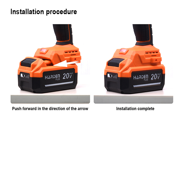 HARDEN 20 Volt Li-ion Battery Pcak, 2.0Ah, Used for Harden 20V cordless power tools; Model: 756922_img_5