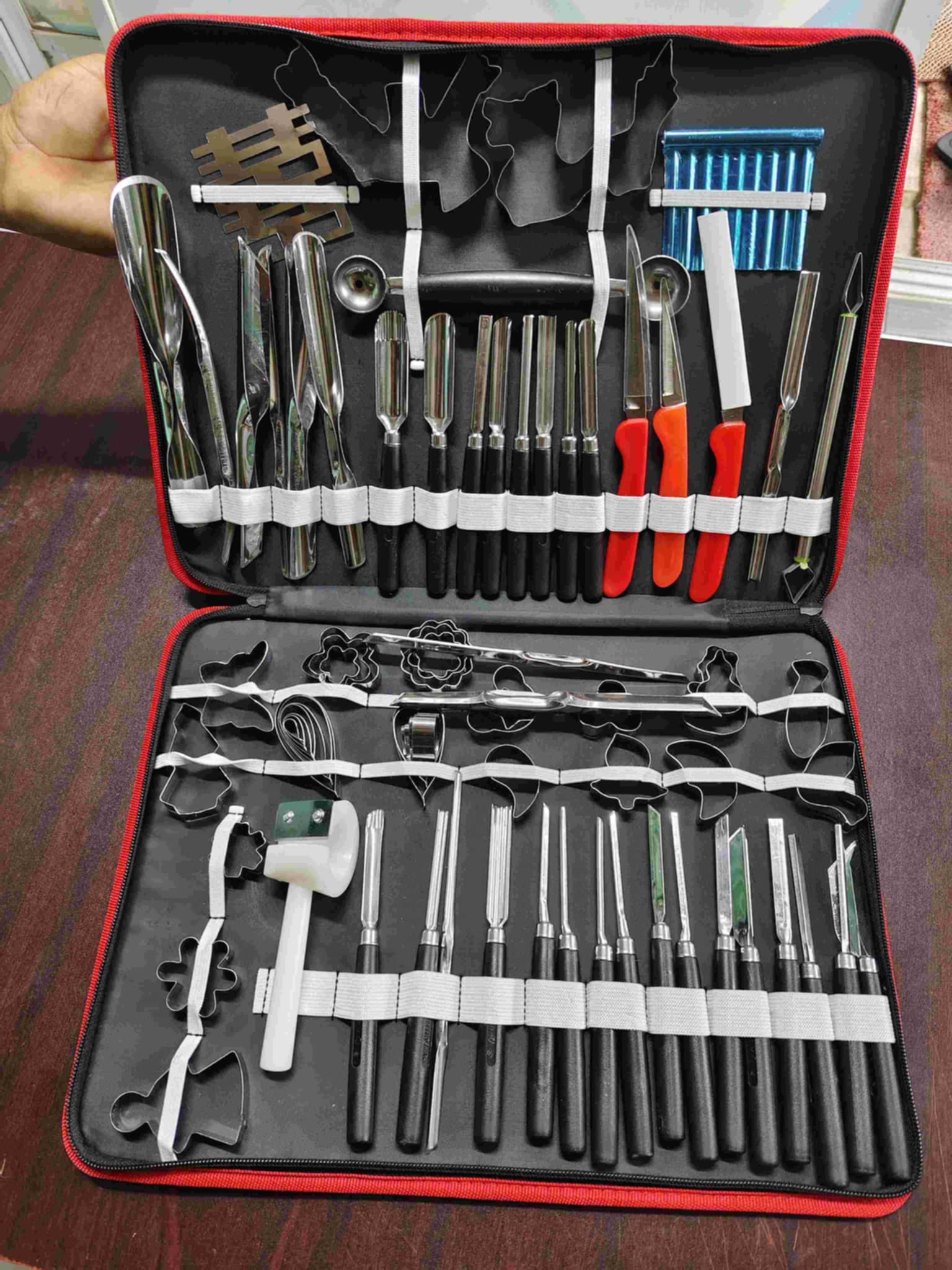 76 piece fruits and vegetables carving tools set_img_0