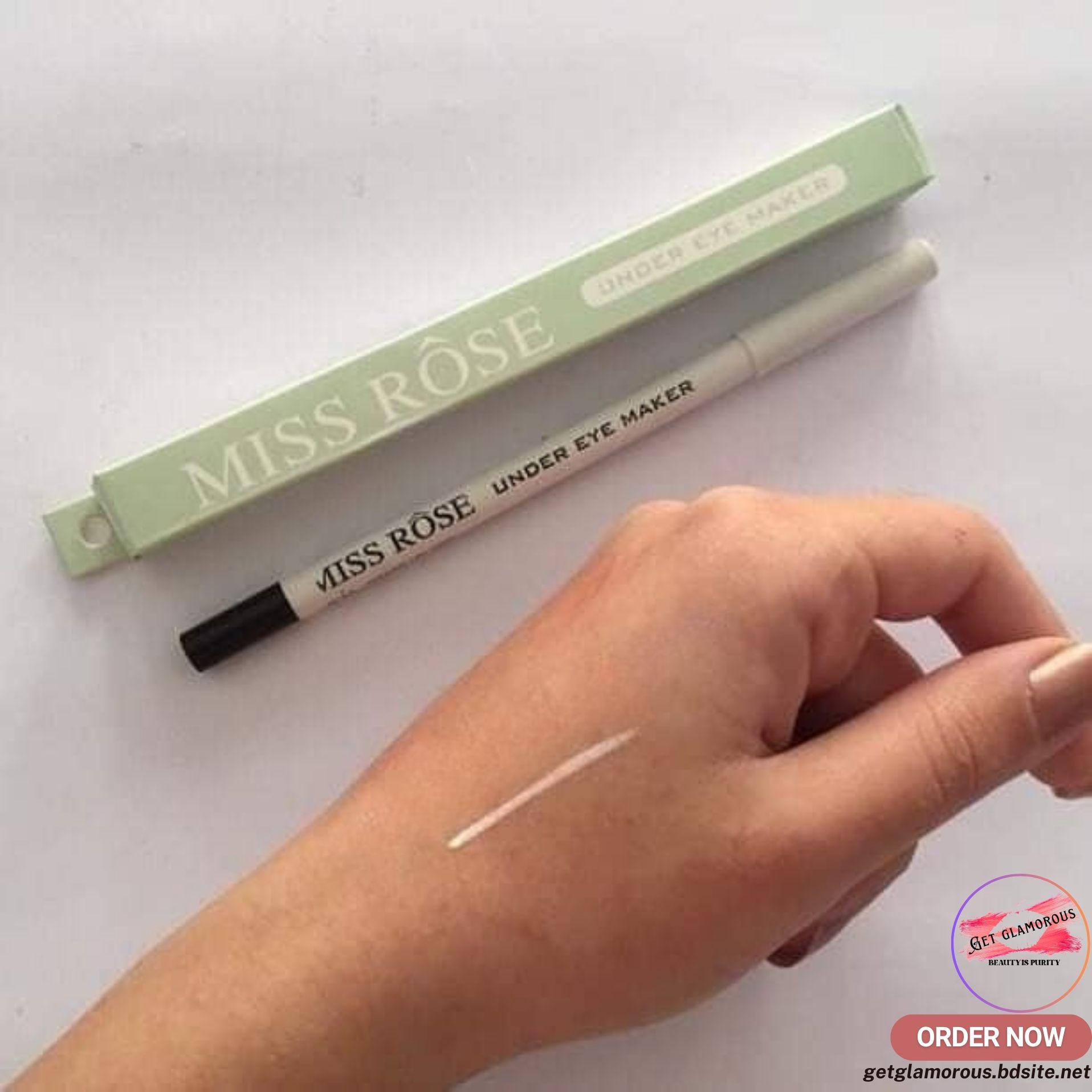 Miss Rose White Kajal Under Eye Pencil