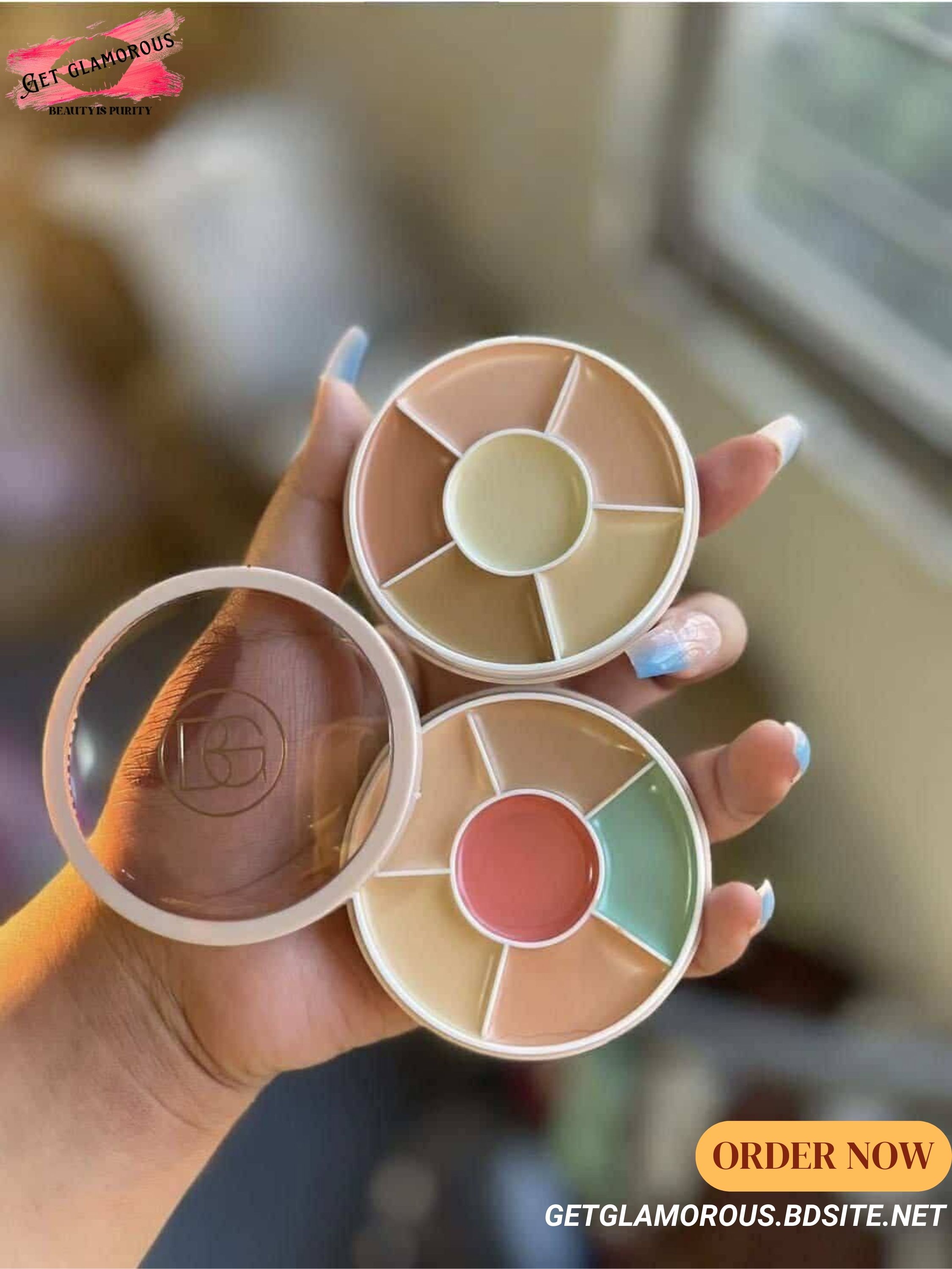 Beauty Glazed Soft Phantom 6 Color Concealer Palette_img_2