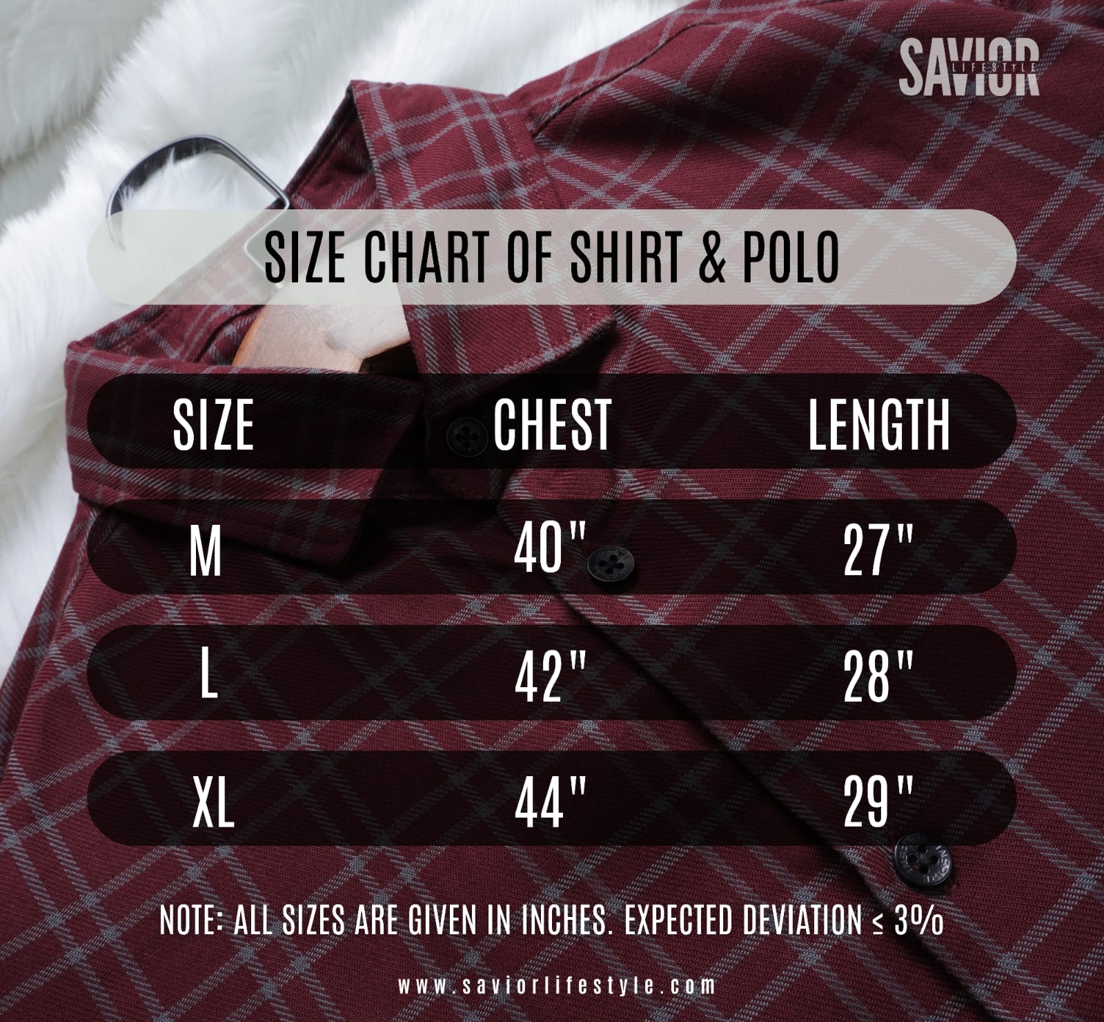 Red-Navy-White Double Pocket Check Shirt_img_3