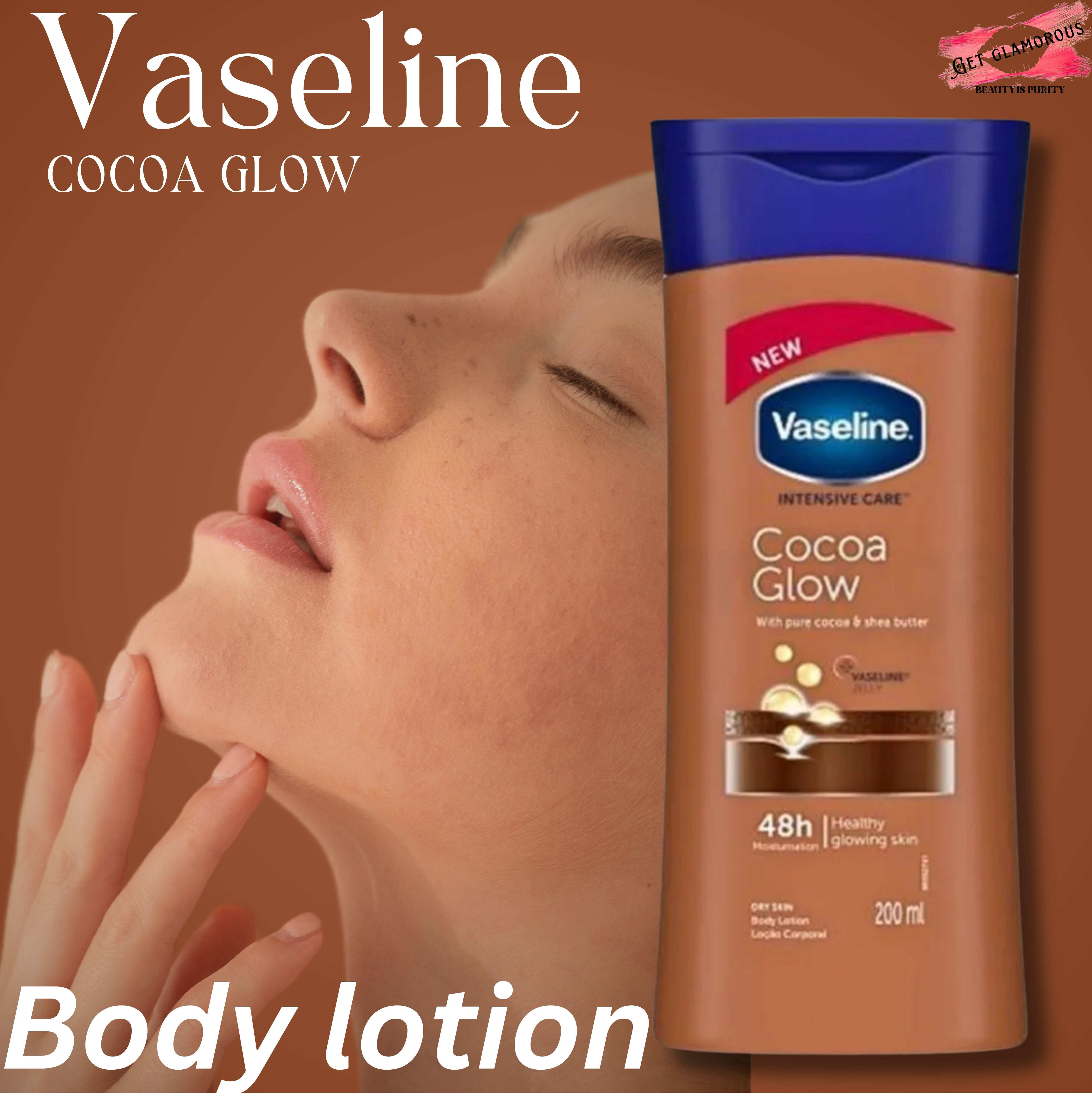 Vaseline Intensive Care Cocoa Glow lotion