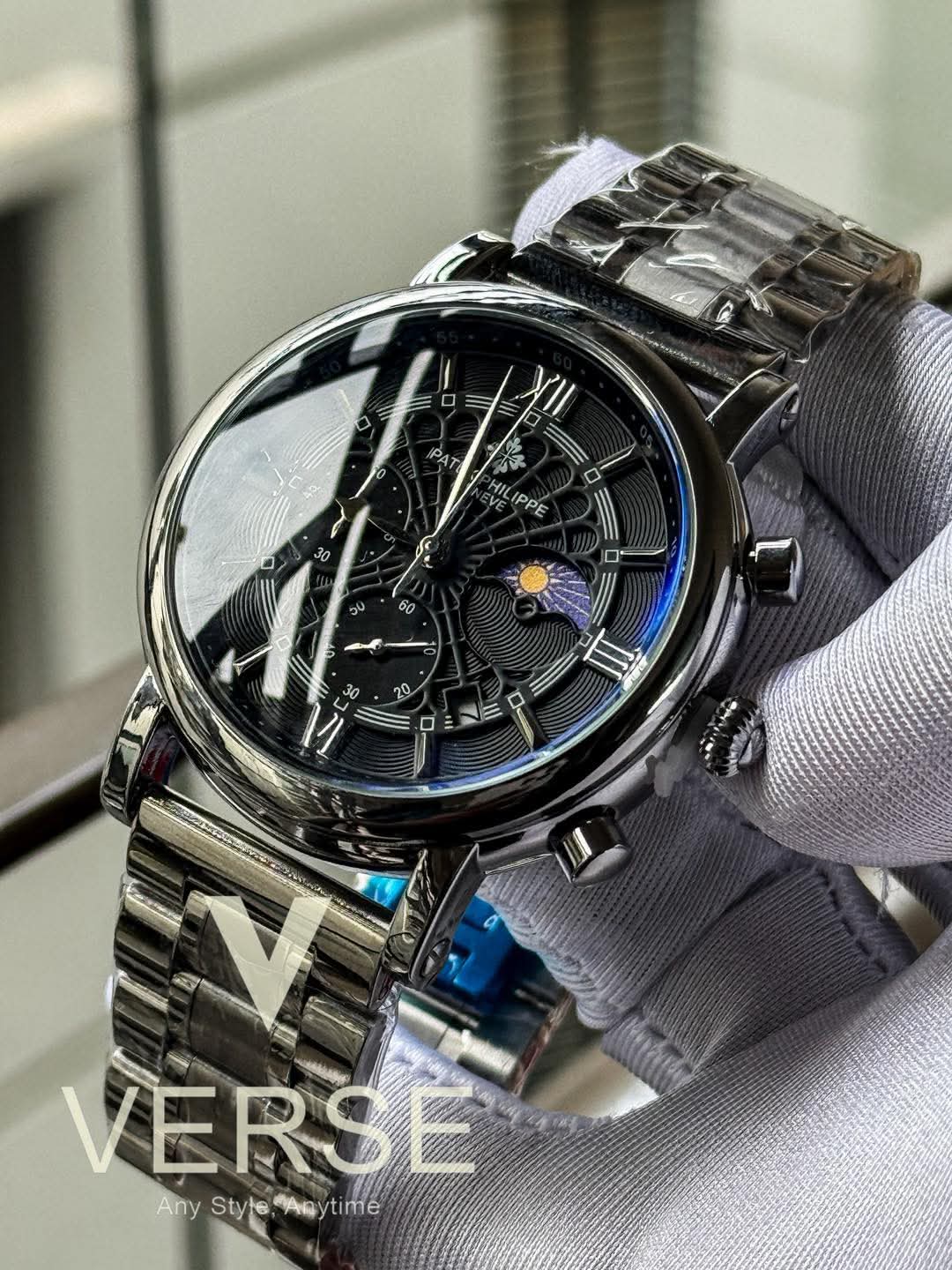 Patek ch spider black dial