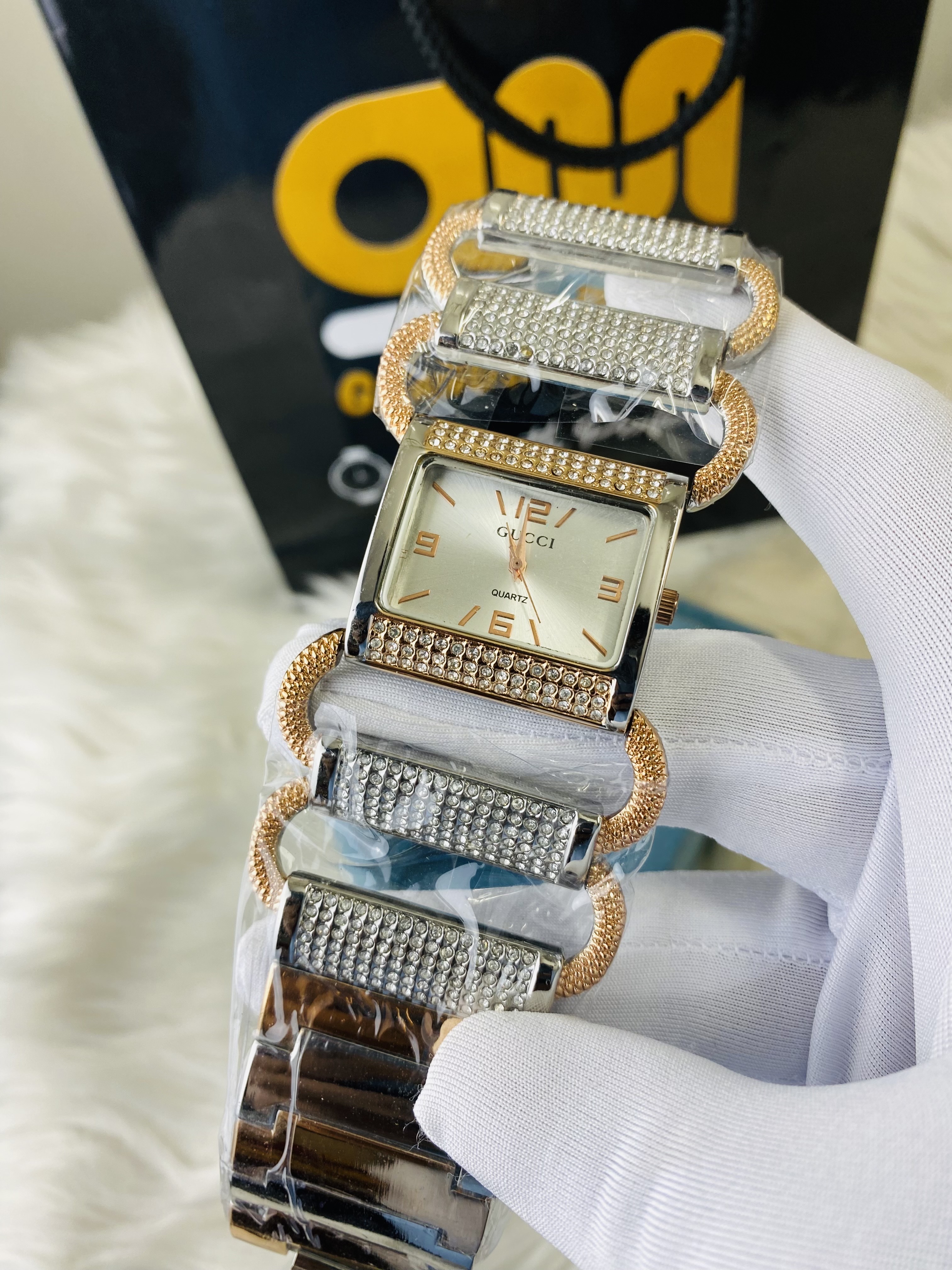 Girls party watch || Silver & golden