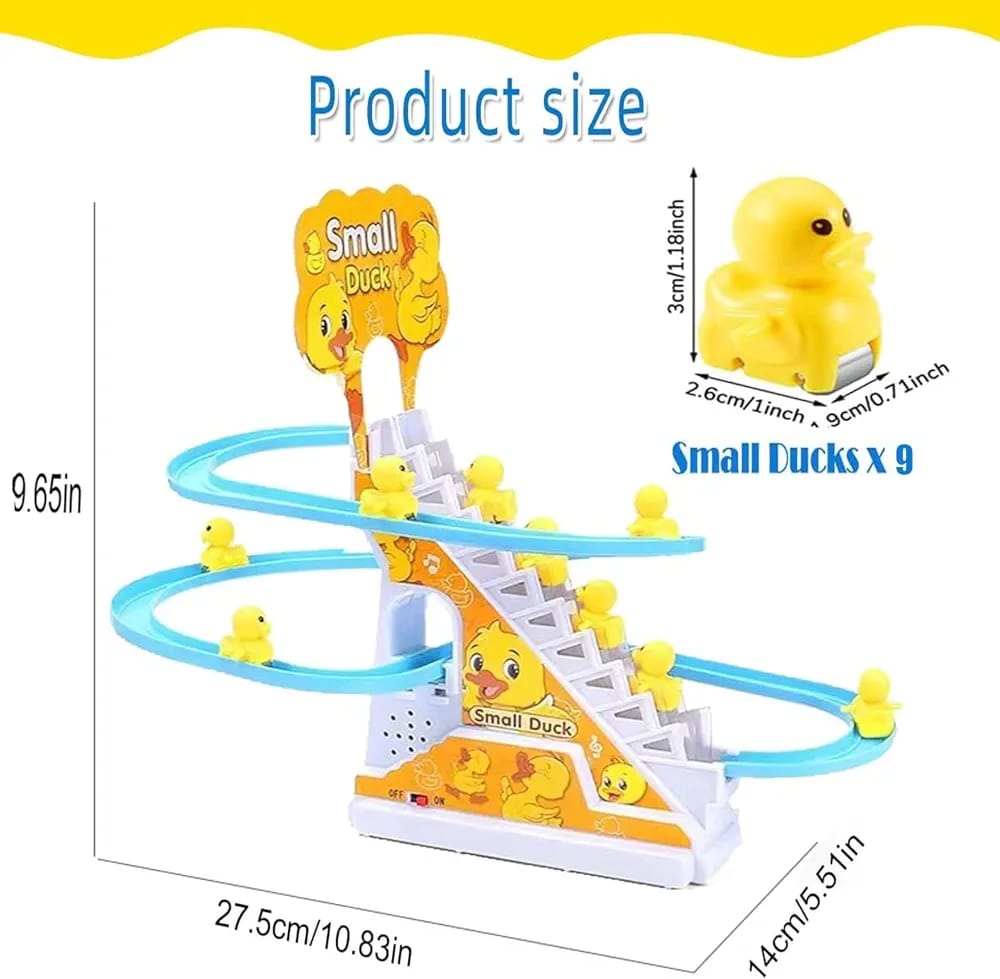 Electric Small Duck Toy for Children- 9 Pcs Duck - Image 4
