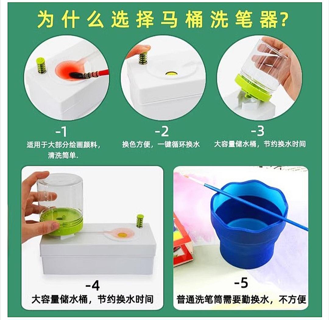 paint Brush cleaner water circulation_img_5