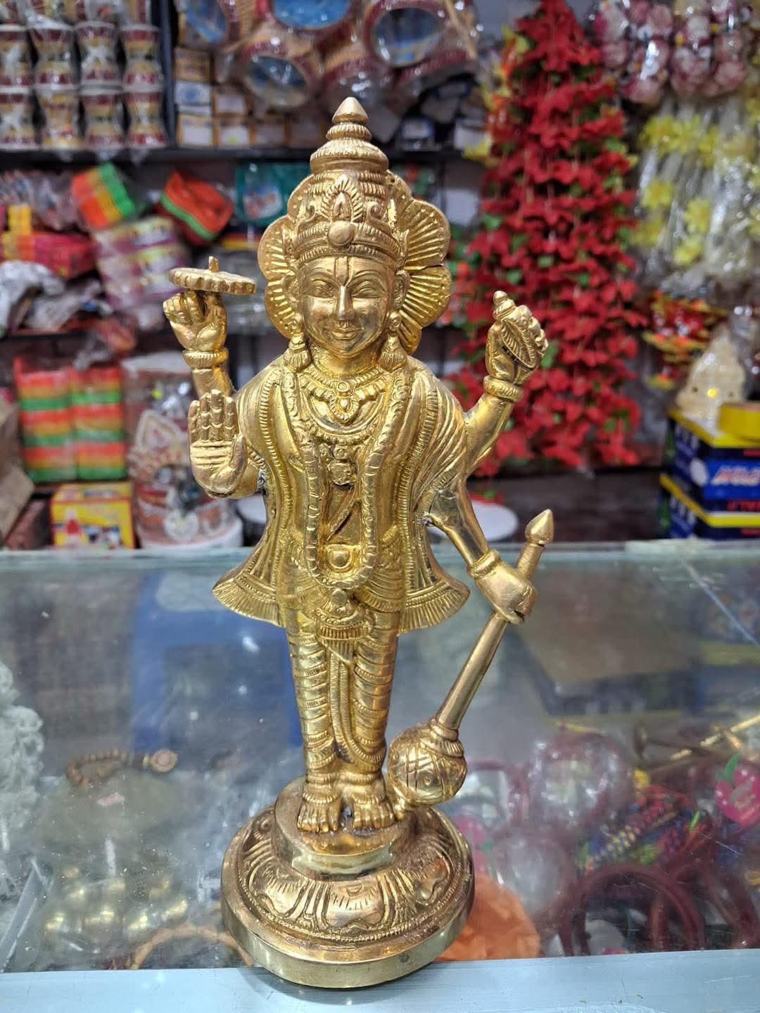 এ্যান্টিক পিতলের নারায়ণ - Image 1