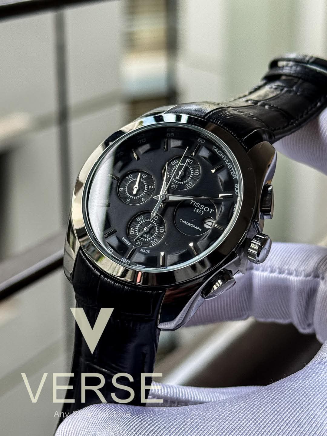 Tissot Chrono black belt