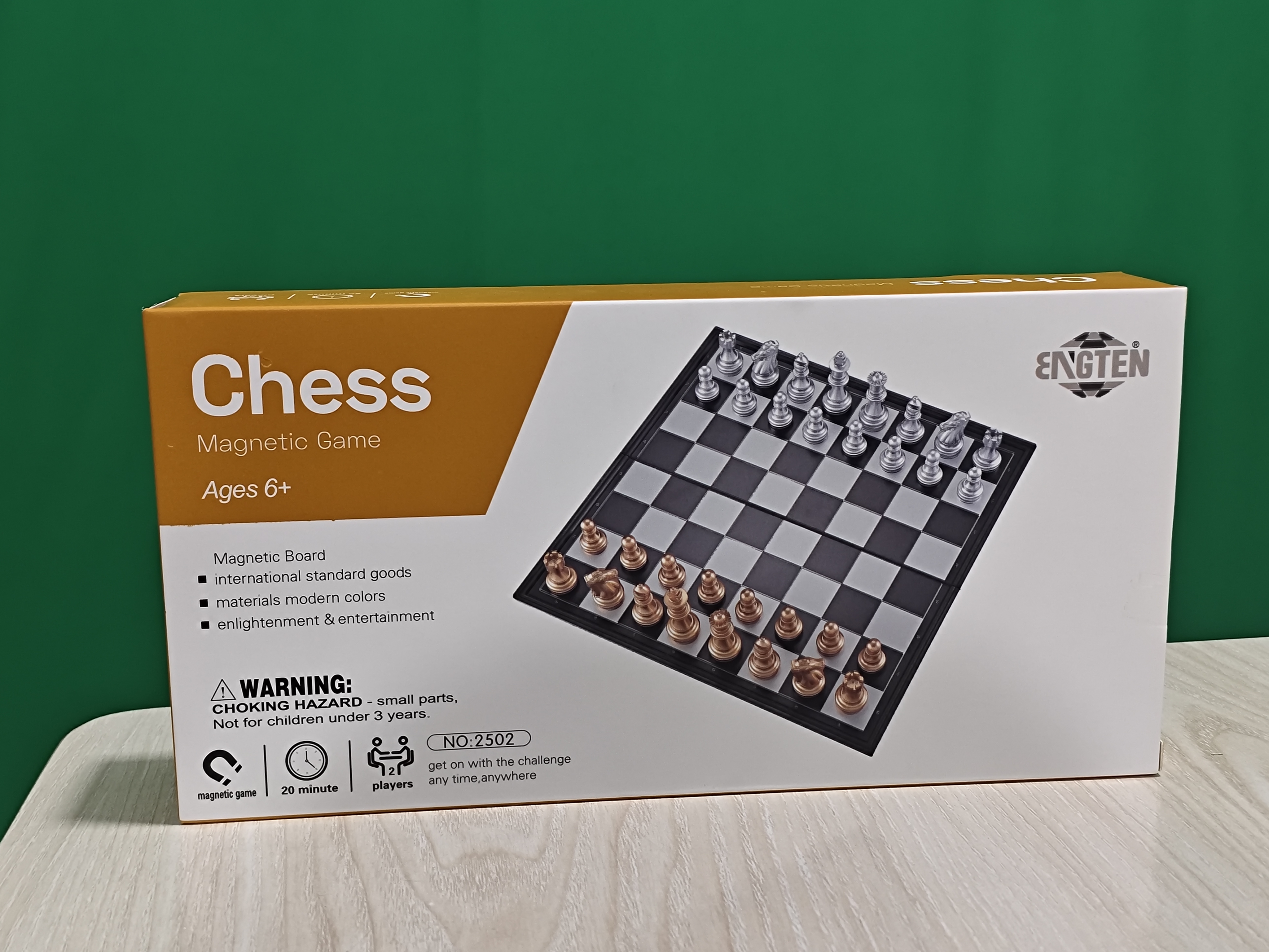 Magnetic Chess- Golden & Silver Guti - Image 3