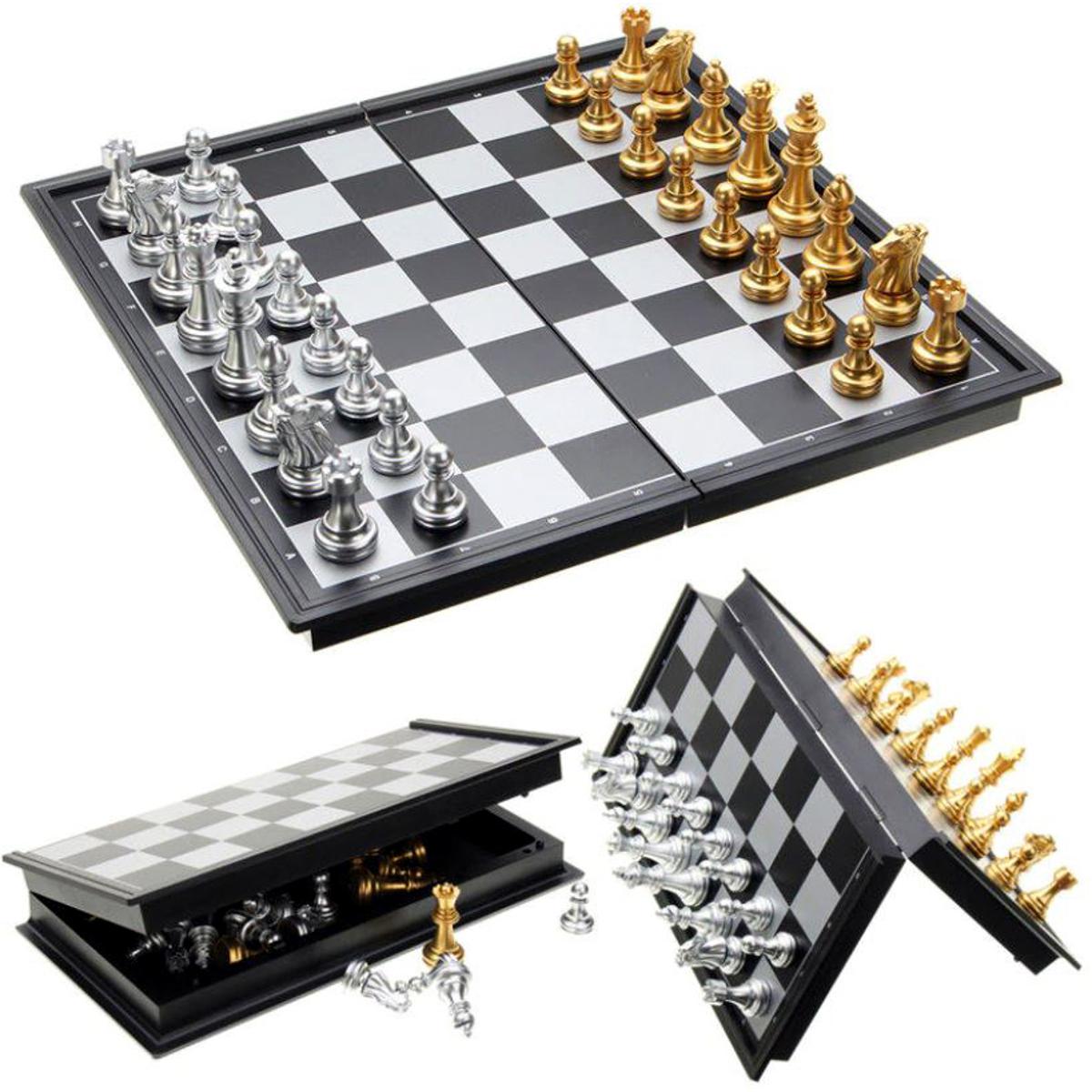 Magnetic Chess- Golden & Silver Guti - Image 2