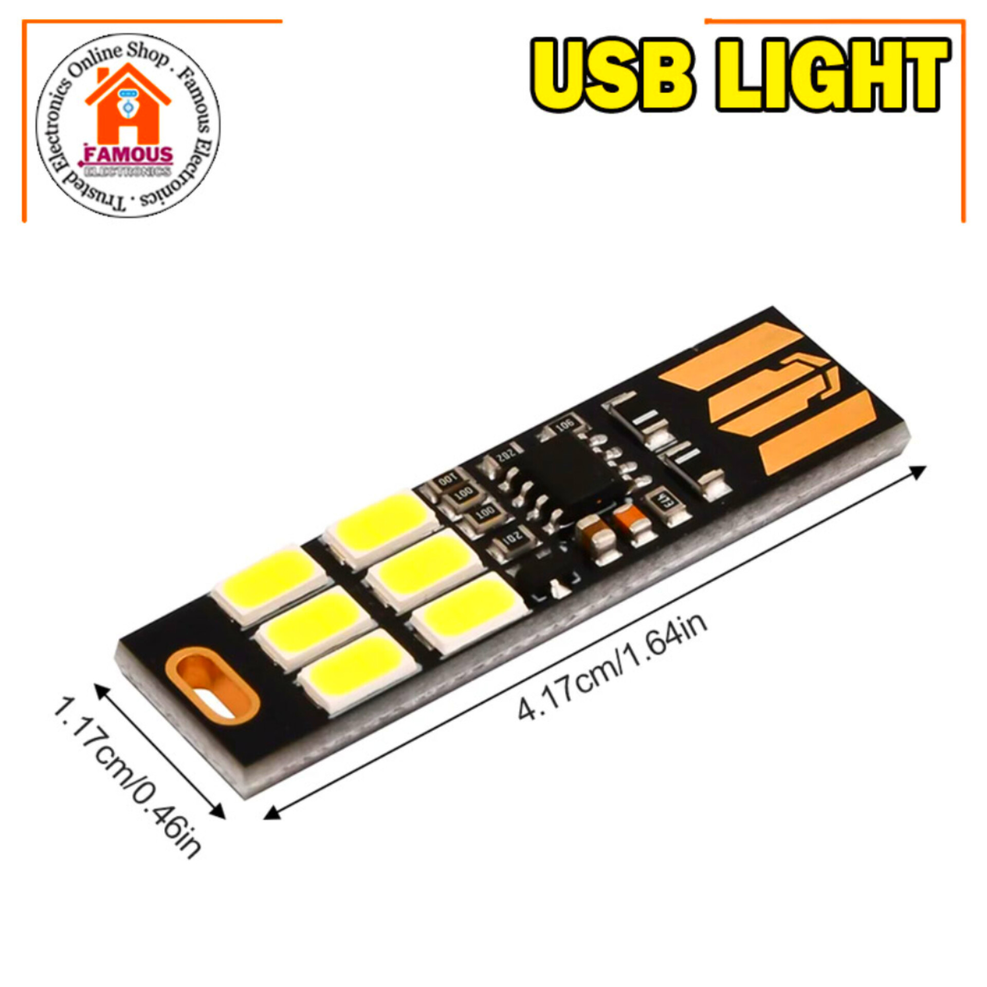 Portable Mini 5730 USB 6LED SMD Light 5V Touch Sensor Dimmable Night Light for Power Bank Computer Laptop Reading Table Lamp_img_5