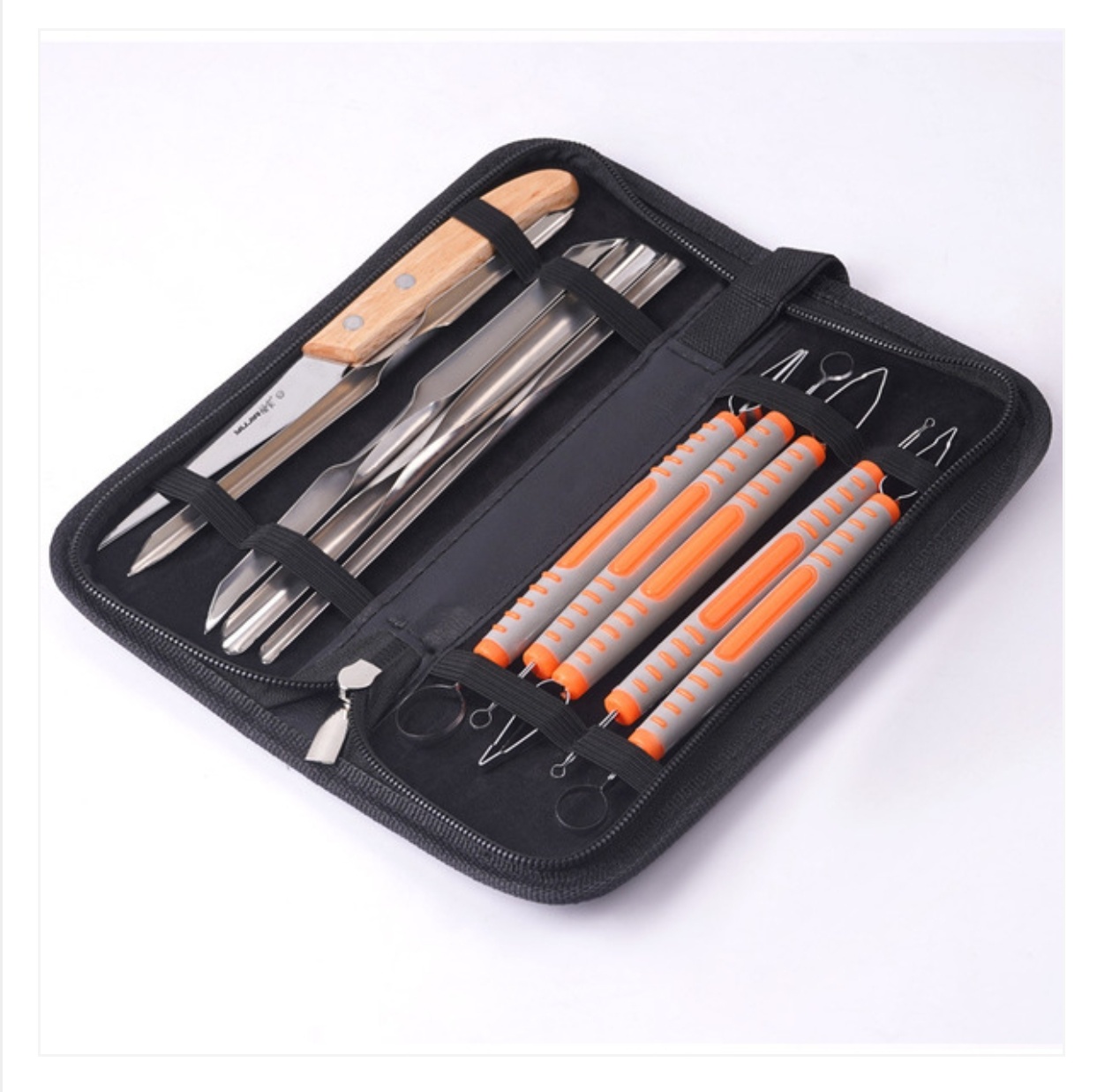 Carving Tools Chef Stainless Steel UV Stab Knife Sharp Kitchen Fruit and Vegetable Carving Knife Complete Set_img_7