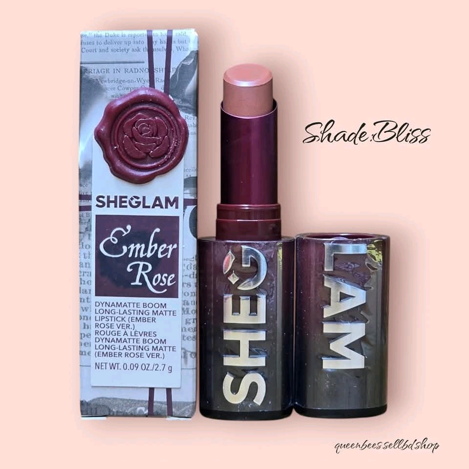 SHEGLAM Embar Rose Long Lasting Matte Lipstick(bliss)