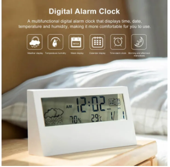 Desktop Alarm Clock Transparent_img_3