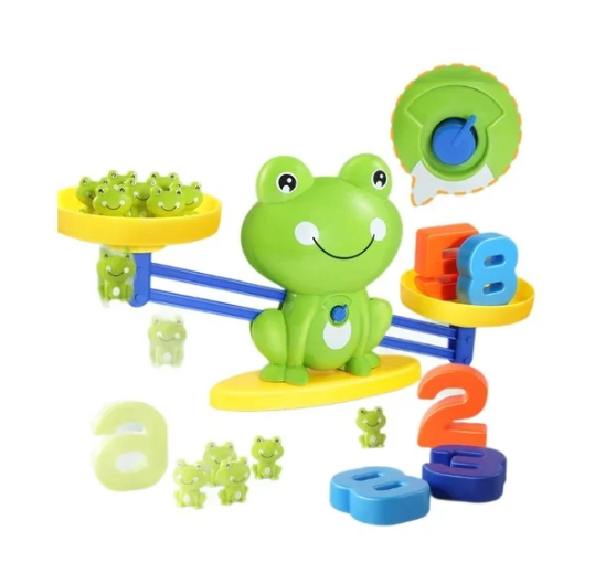 Frog Libra Learning Toys Puzzle Digital Thinking Training Parent-Child Interaction_img_2