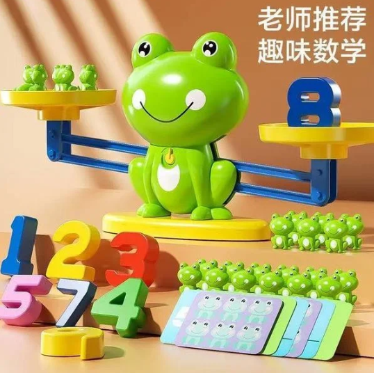 Frog Libra Learning Toys Puzzle Digital Thinking Training Parent-Child Interaction_img_0