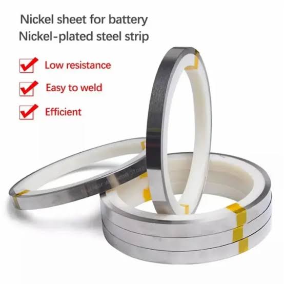 1 Feet Nickel Strip Sheet For 18650 Battery Spot Welding DIY (0.12x7mm)