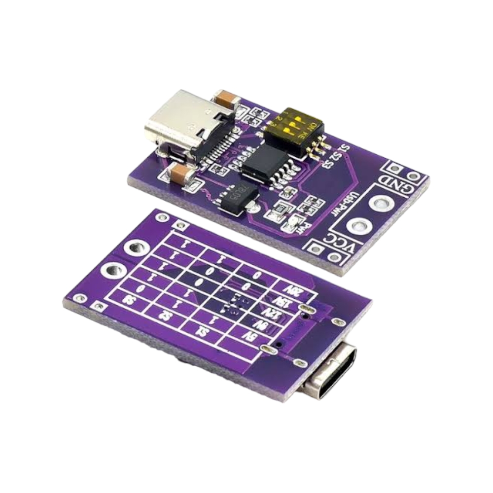 Type-C QC AFC PD2.0 PD3.0 to DC Spoof Fast Charge Trigger Detector Module_img_2