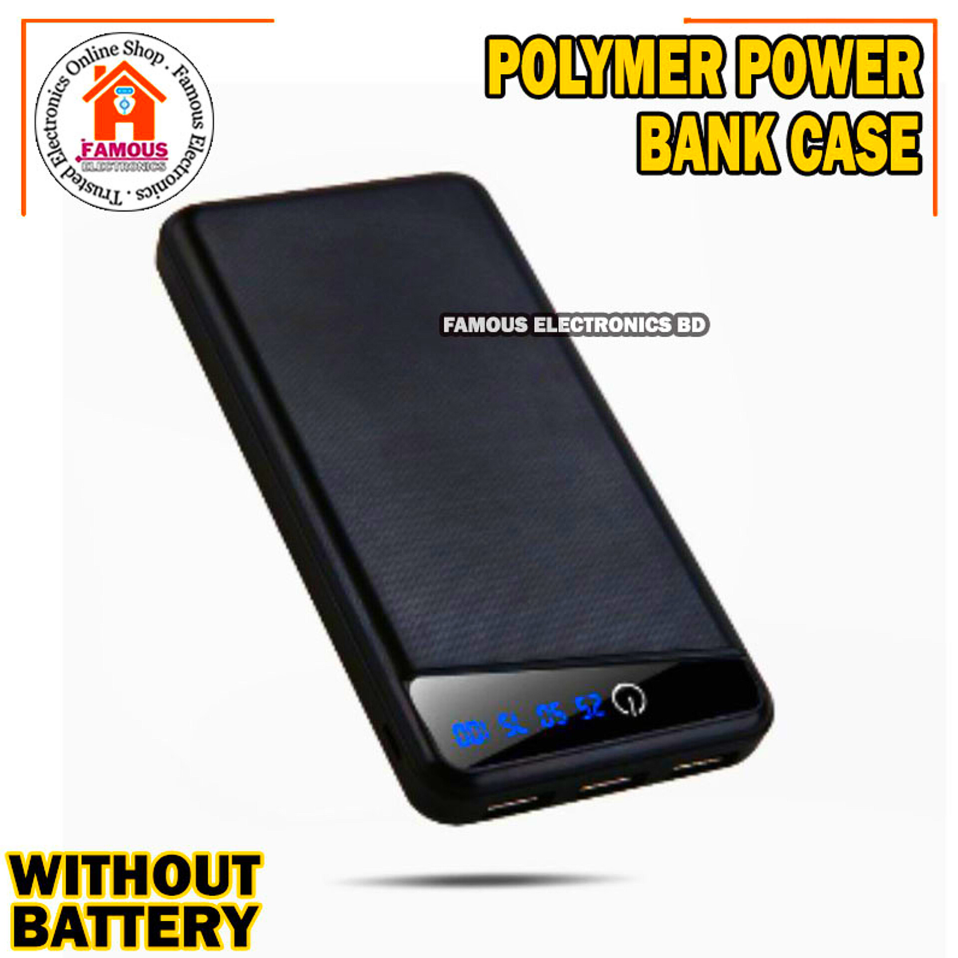 Polymer Mobile Power Supply set 10000 mAh Power Bank Case (Without Battery)_img_2
