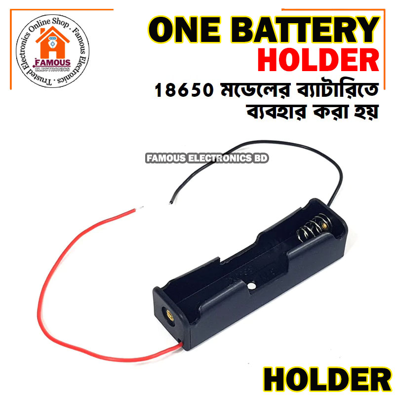 3.7V / 4.2V 18650 One Lithium Battery Storage Case Box Holder_img_6