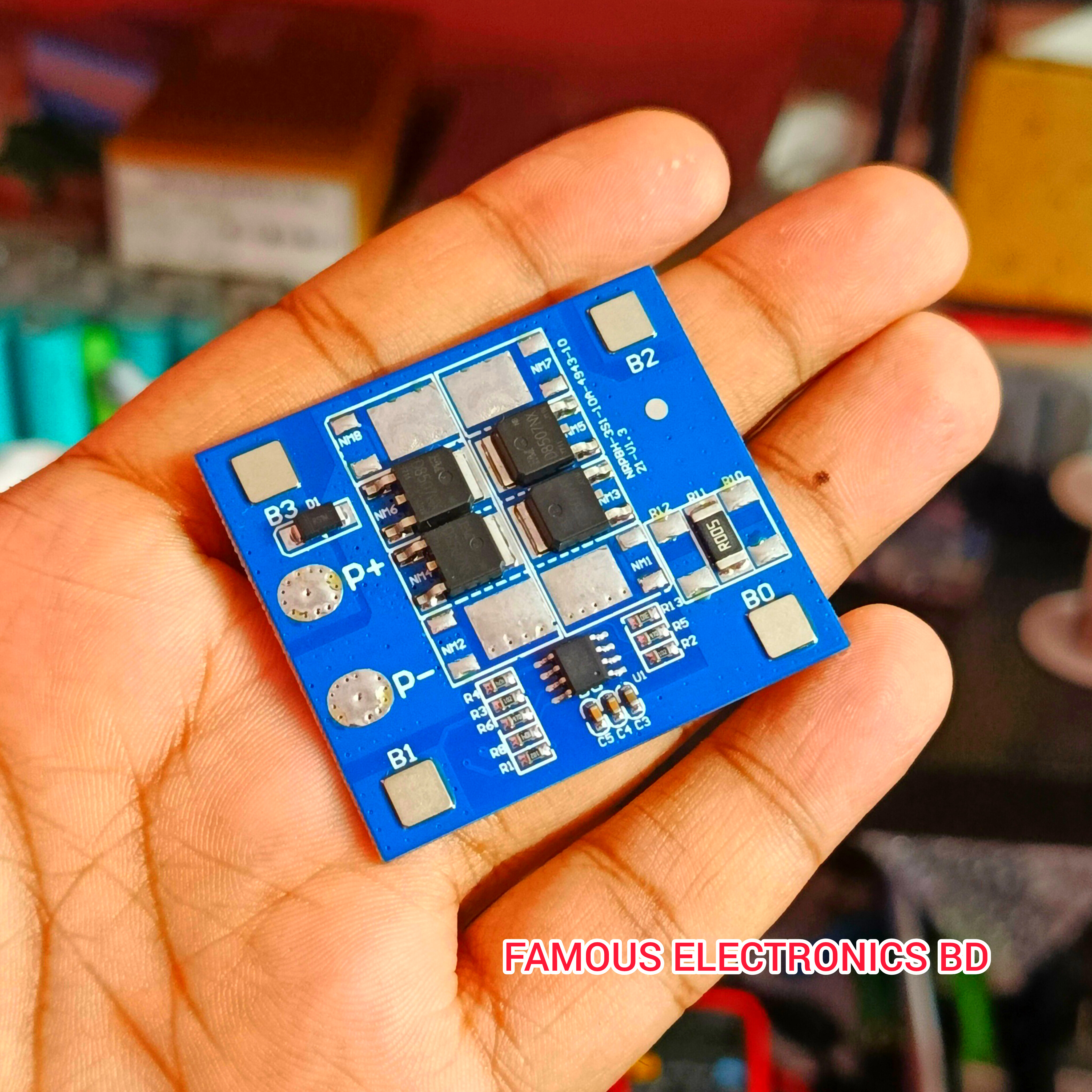 3S 12V 12A BMS | 18650 Lithium Battery Protection Board | 11.1V–12.6V | Balanced | Anti-Overcharge & Over-Discharge Protection_img_5