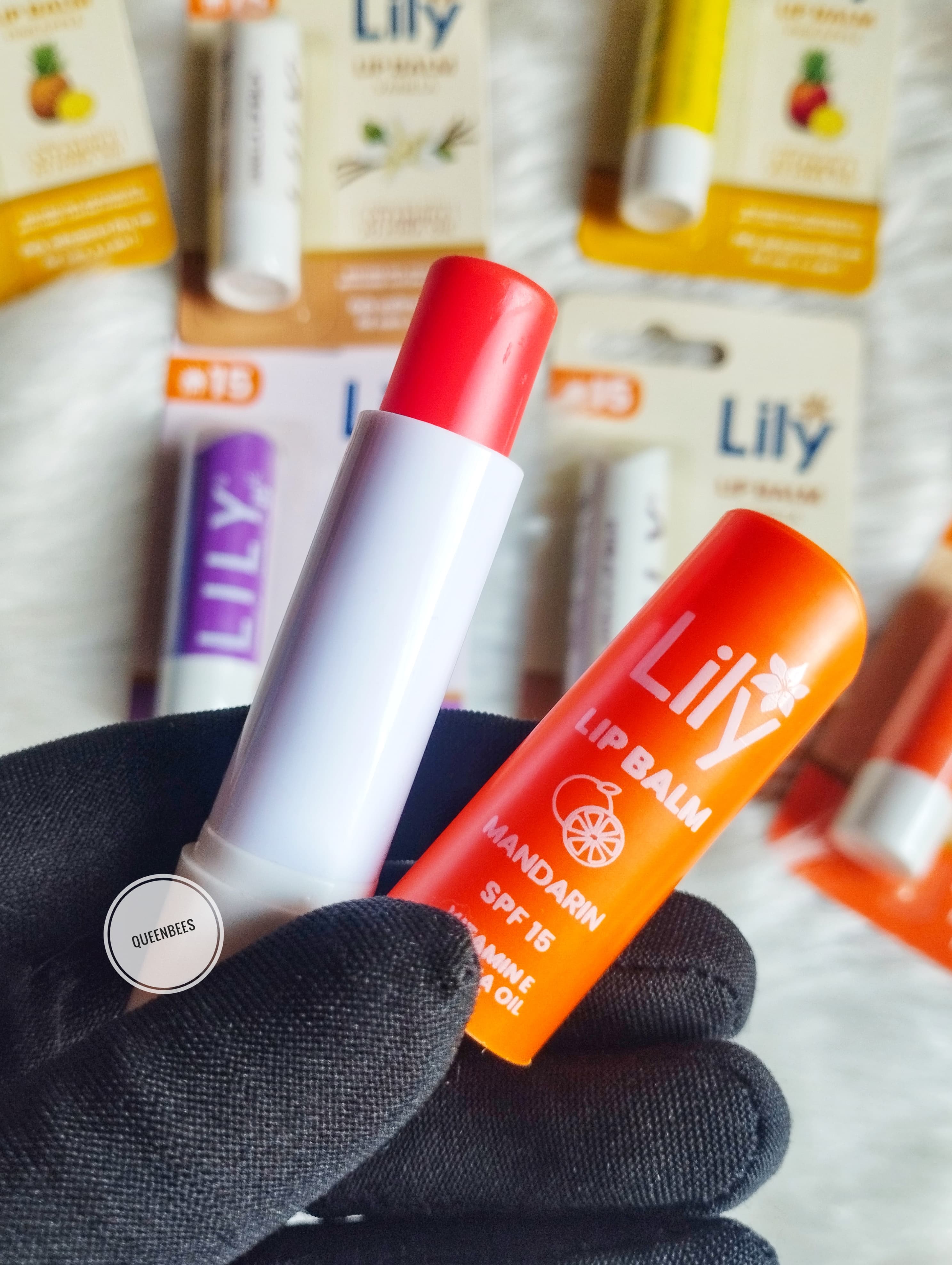 Lily Lip Balm Manderin spf 15%