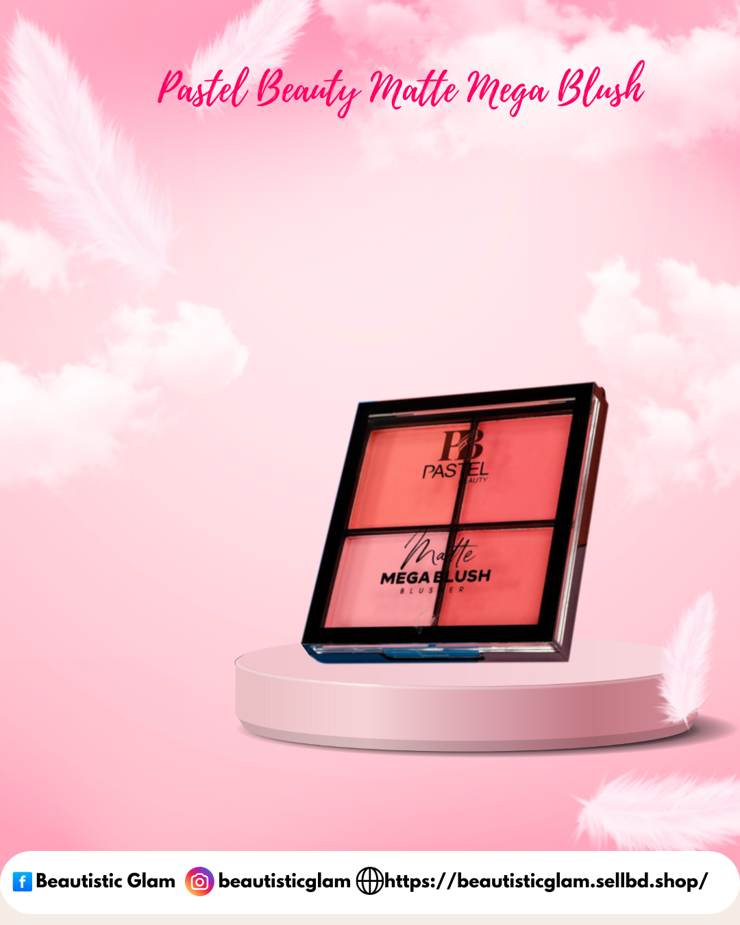 Pastel Beauty Matte Mega Blush