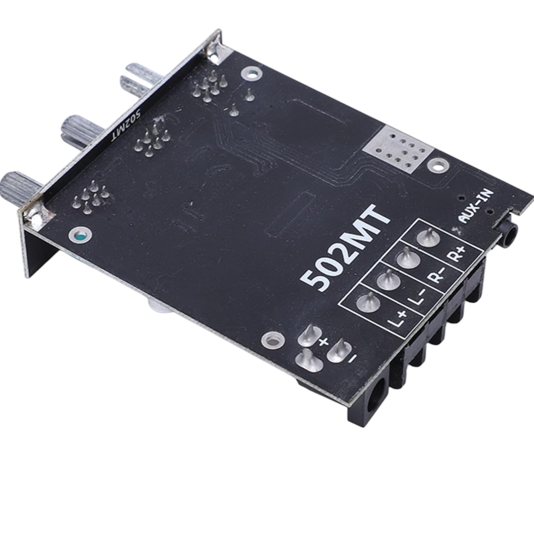 ZK‑502MT Bluetooth 5.0 High‑Power Stereo Amplifier Board – 2 × 50 W (2.0 Channel) with Dedicated Subwoofer/Bass Boost_img_2