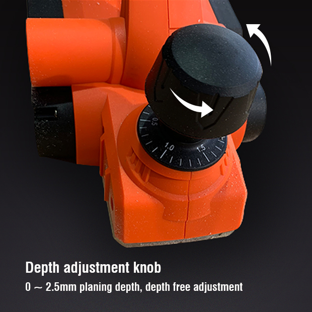 HARDEN Electric Planner 82mm, 850W, Cut-depth:1mm; 752702_img_2