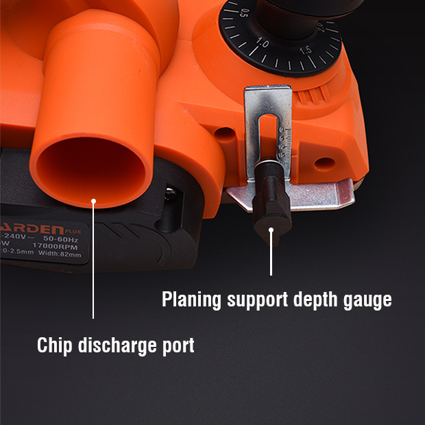HARDEN Electric Planner 82mm, 850W, Cut-depth:1mm; 752702_img_3