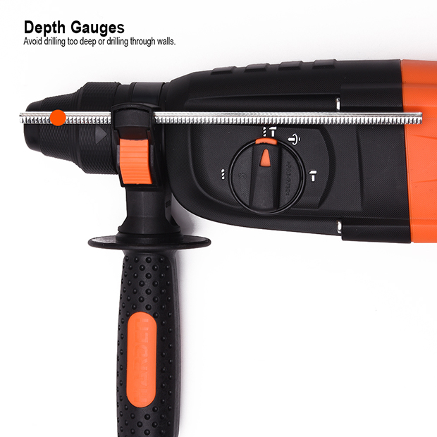 HARDEN Rotary Hammer Drills, 800W, 26mm, SDS plus chuck;  750382_img_7