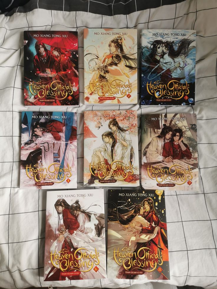 Heaven Official's Blessing: Tian Guan Ci Fu (Novel) Series (8 Books)_img_0