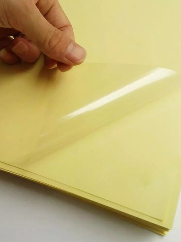 Cold Laminating Flim Transparent Self Adhesive Big Sheets Roll Laminating Sticker Paper size (20''x30'') Pack of 10 Sheets_img_3