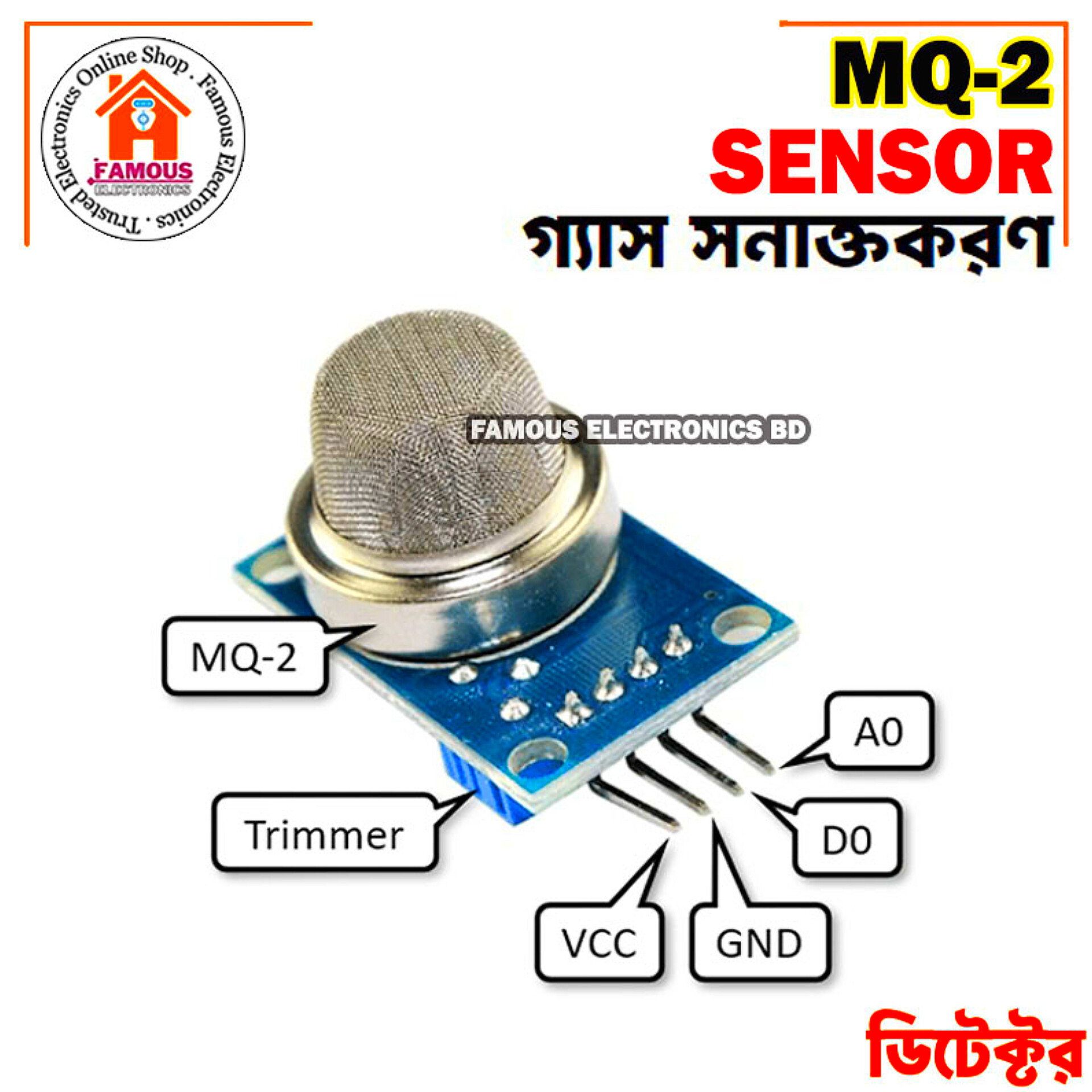 MQ-2 Flammable Gas & Smoke Sensor_img_5
